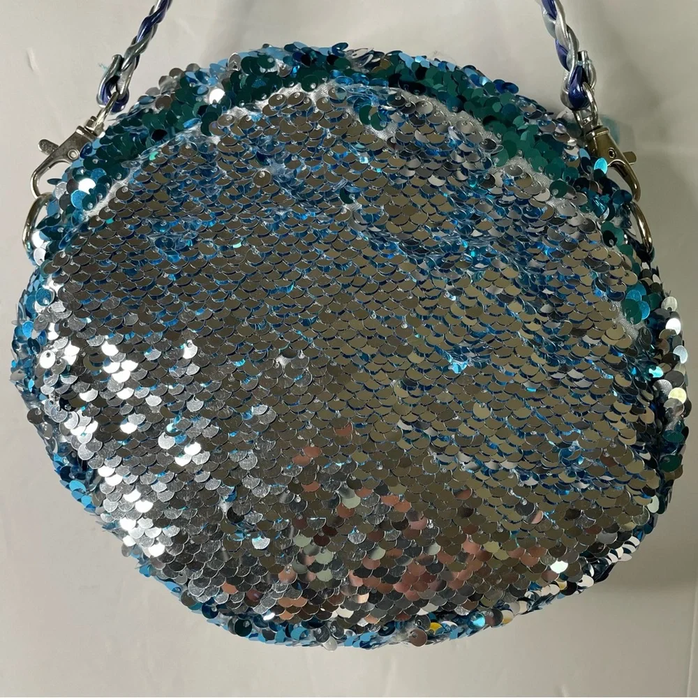 TY Fashion Flippy Sequin Purse - SLUSH the Husky (Approx. 8